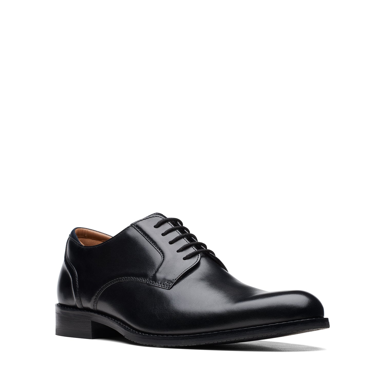 Mens Craft Arlo Lace Black Leather