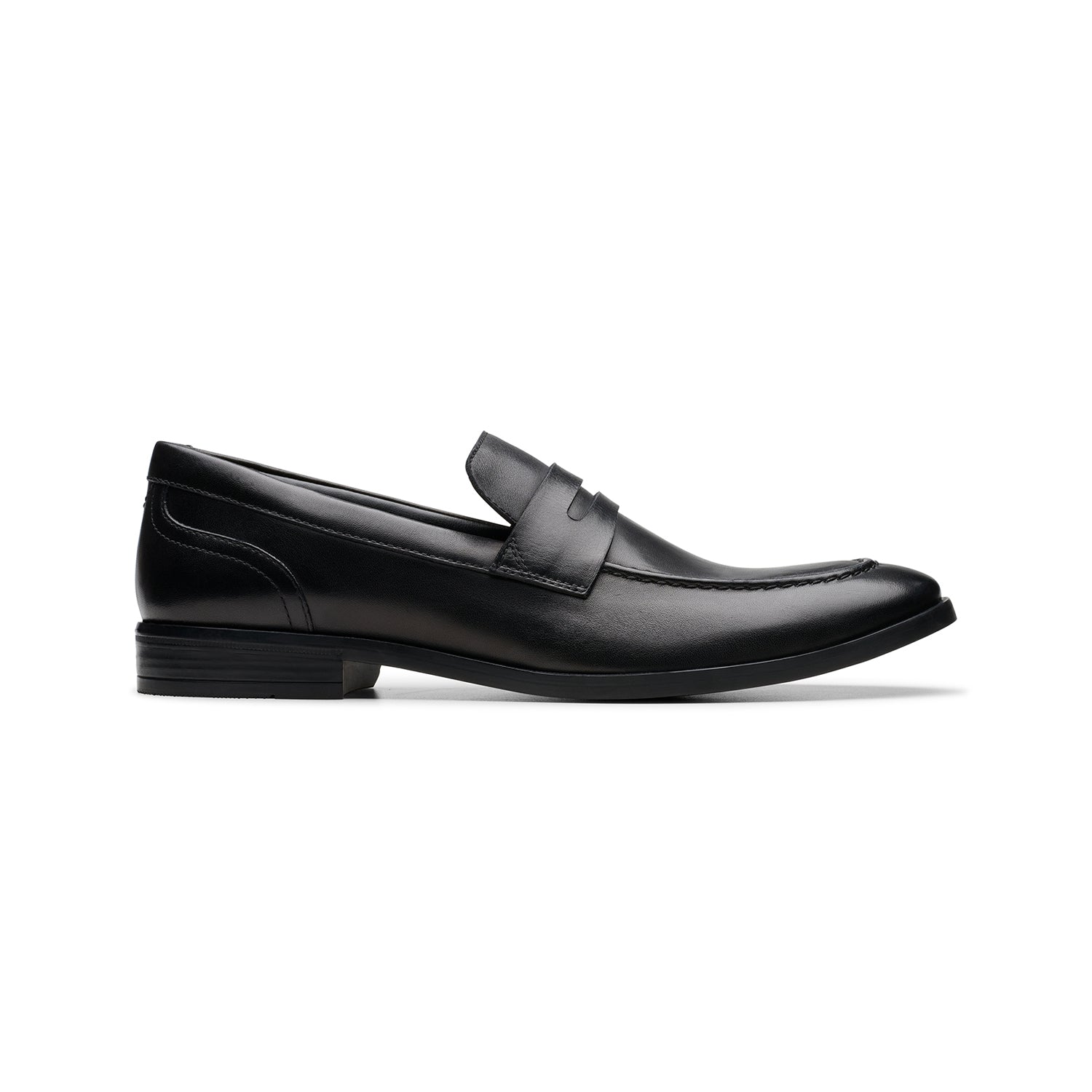 Mens - Brandon Step Black Leather