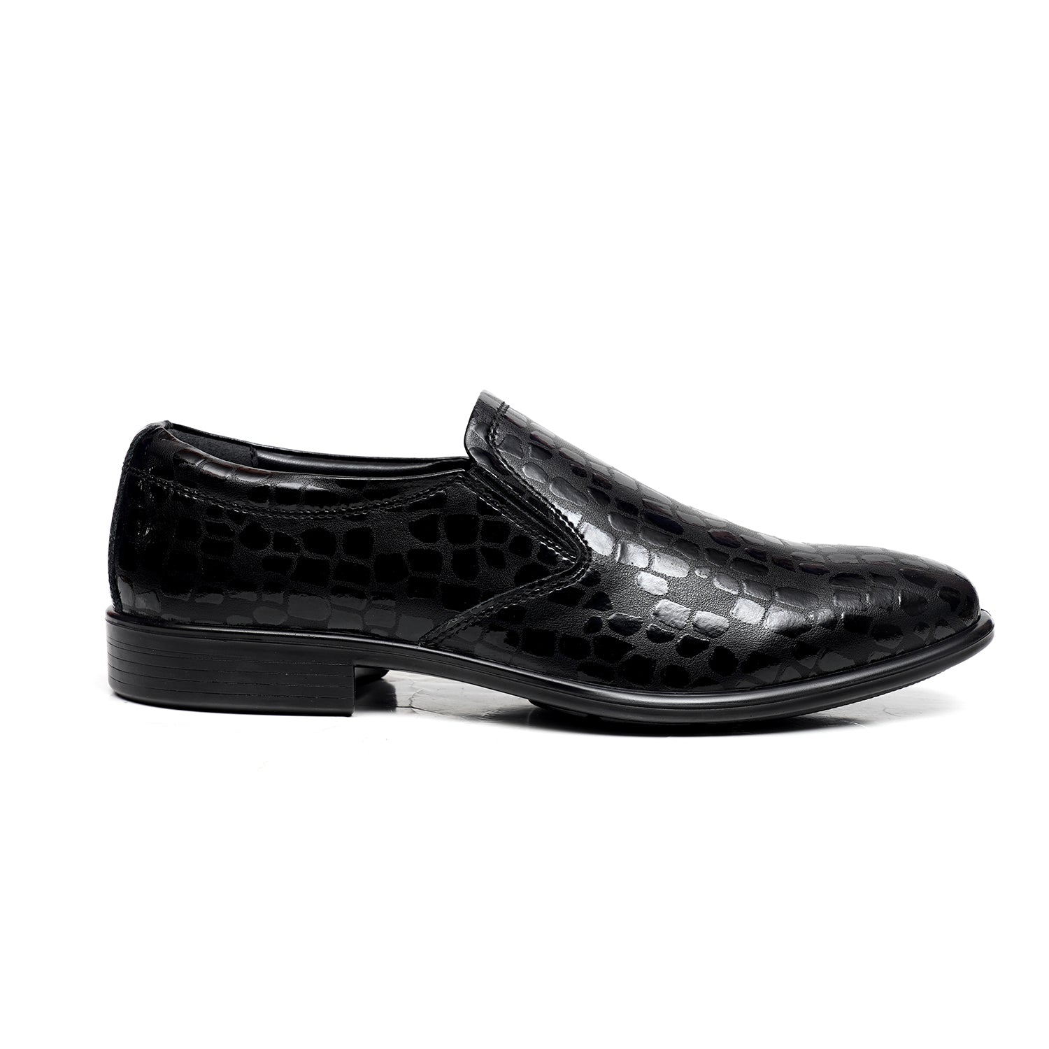 LEATHER SHOES - MSA-15 BLACK