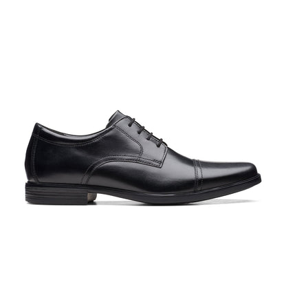 Mens - Howard Cap Black Leather