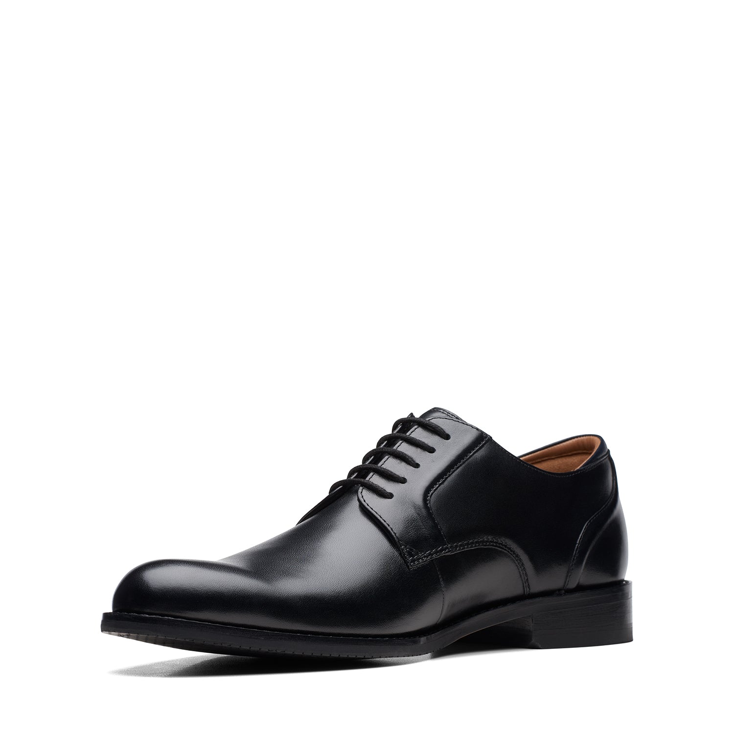 Mens Craft Arlo Lace Black Leather