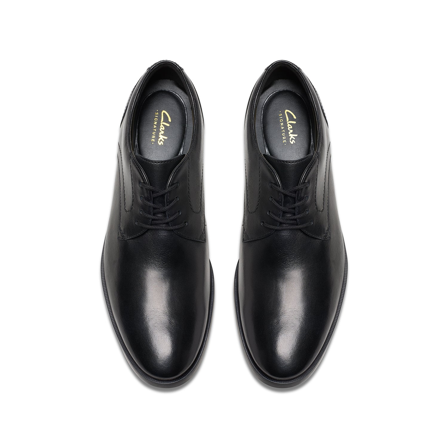 Mens - Brandon Lace Black Leather