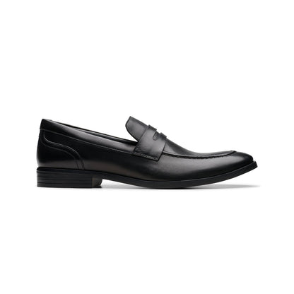 Mens - Brandon Step Black Leather