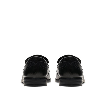 Mens - Brandon Step Black Leather