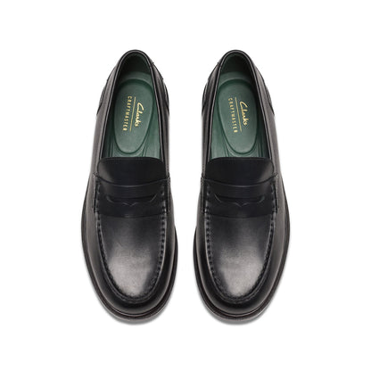 Mens - Craft James Lo Black Leather