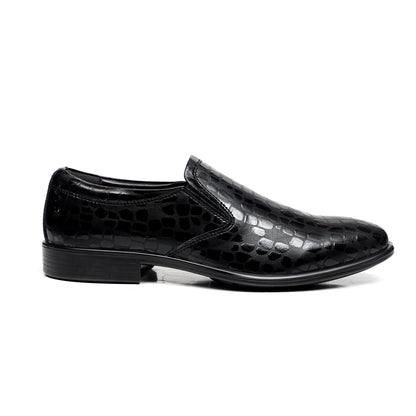 LEATHER SHOES - MSA-15 BLACK