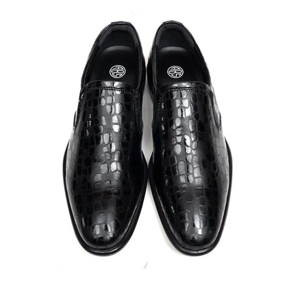 LEATHER SHOES - MSA-15 BLACK
