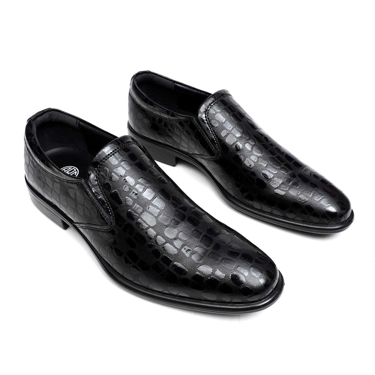 LEATHER SHOES - MSA-15 BLACK