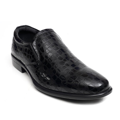 LEATHER SHOES - MSA-15 BLACK