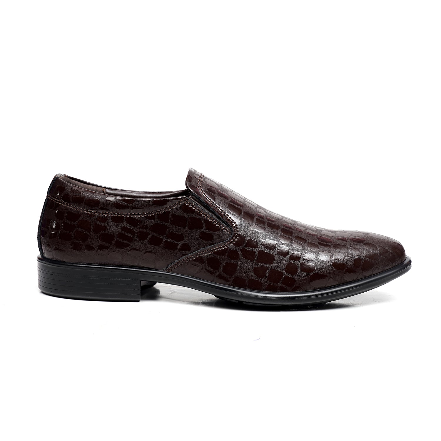 LEATHER SHOES - MSA-15 BROWN